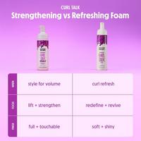 Not Your Mother's Curl Talk Strengthening Volume Foam #8