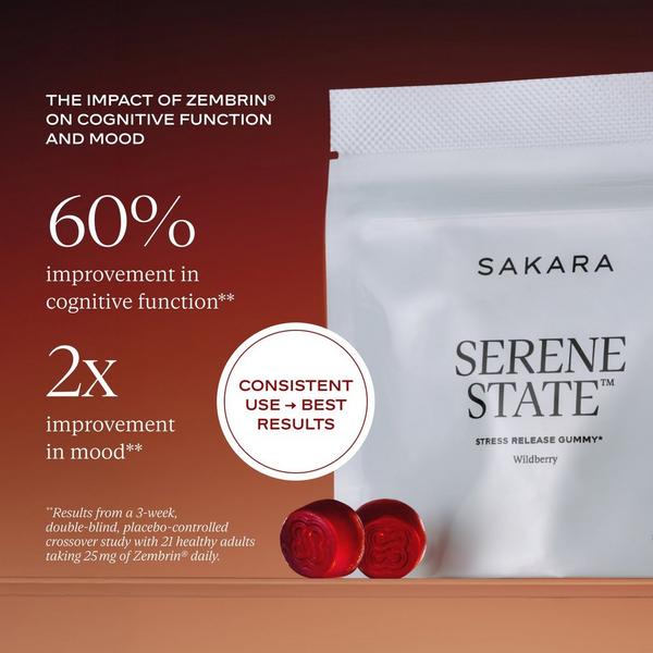 SAKARA Serene State Stress Release Gummy #4