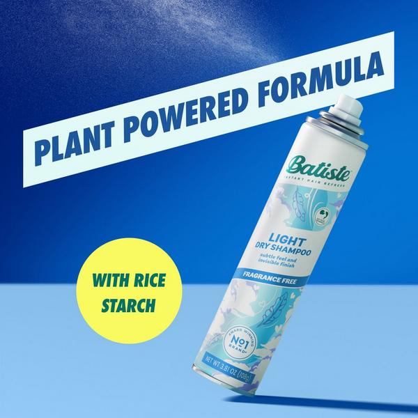 Batiste Fragrance Free Light Dry Shampoo #5