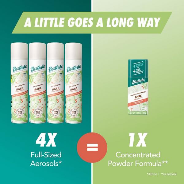 Batiste Bare Dry Shampoo Powder #4