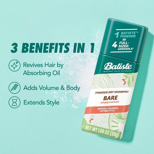 Batiste Bare Dry Shampoo Powder #7
