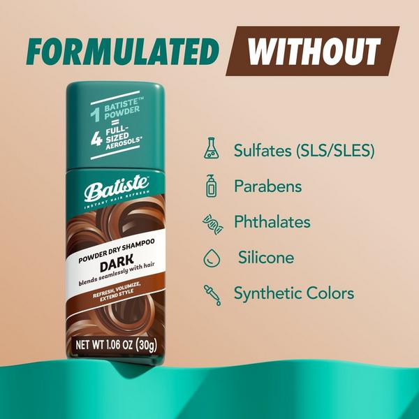 Batiste Dark Dry Shampoo Powder #3