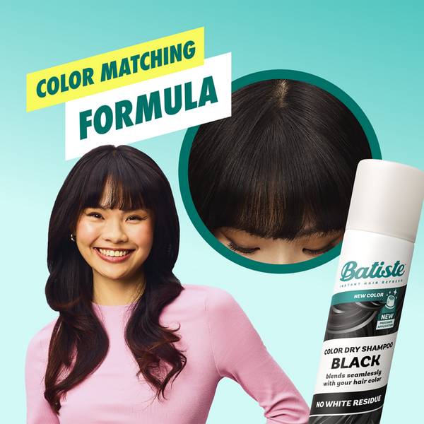 Batiste Hint of Color Dry Shampoo - Black #3