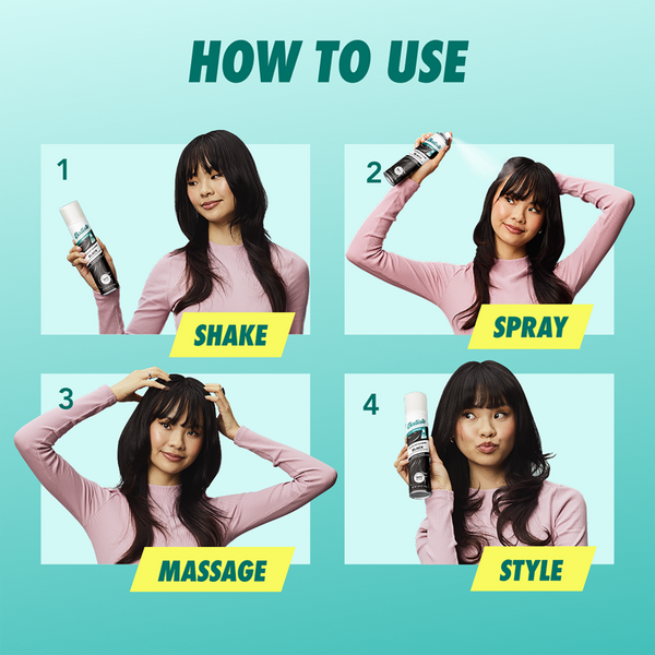 Batiste Hint of Color Dry Shampoo - Black #6