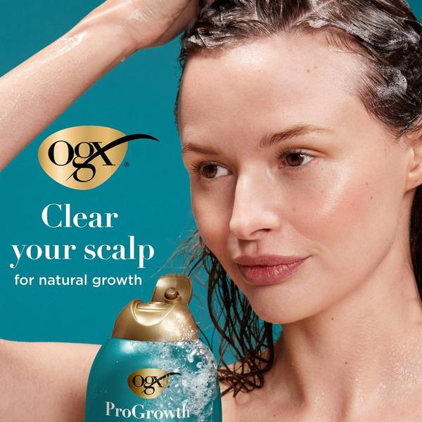 OGX ProGrowth + Peptide Exfoliating Scalp Shampoo #5