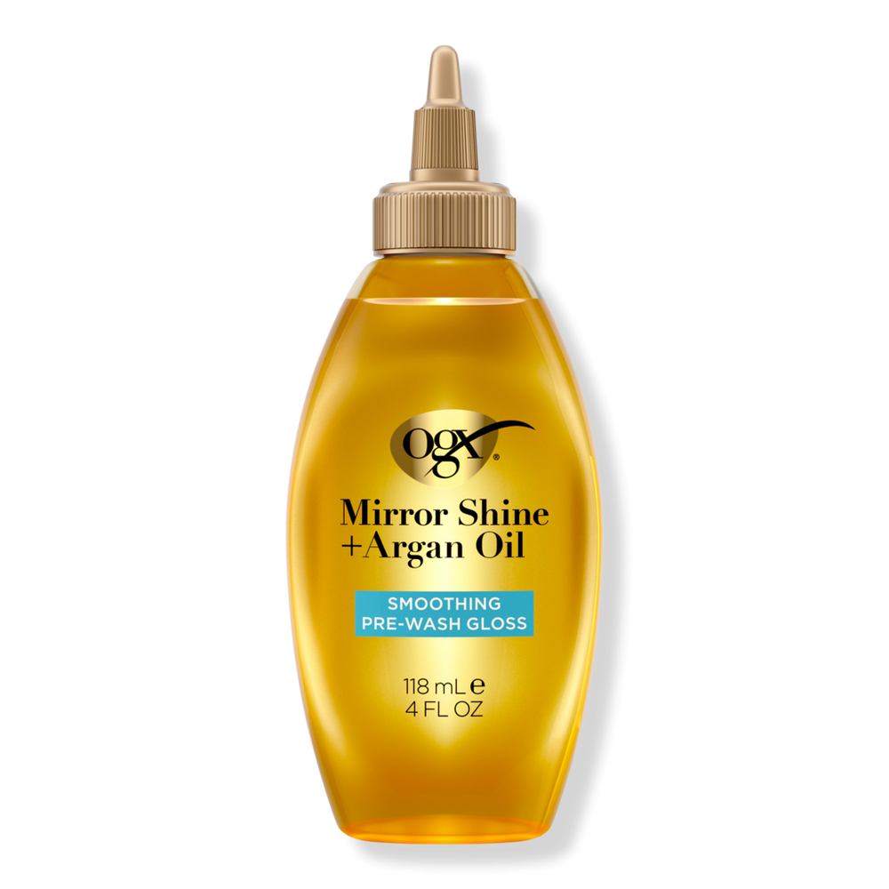 Ogx Mirror Shine + Argan Oil Smoothing Pre-wash Hair Gloss