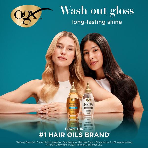 OGX Mirror Shine + Argan Oil Smoothing Pre-Wash Hair Gloss #7