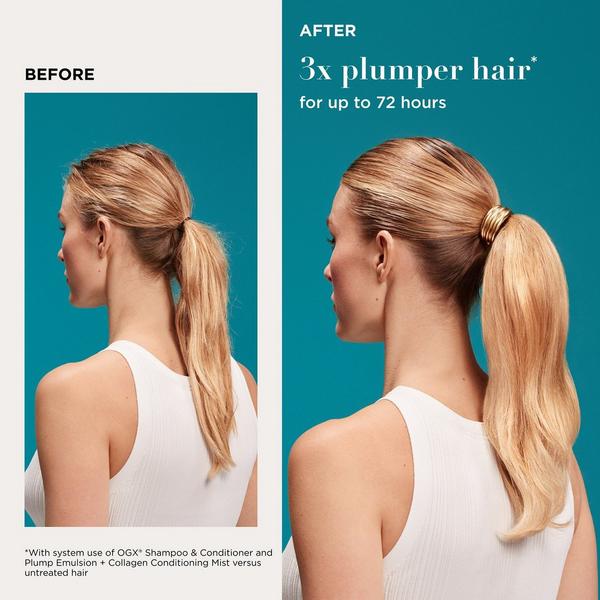 OGX Plump Emulsion + Collagen Conditioning Hair Mist #4
