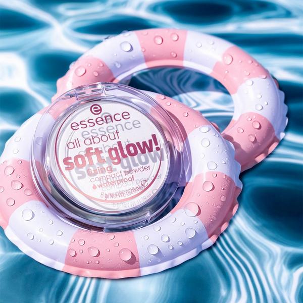 Essence All About Soft Glow! Fixing Compact Powder Waterproof #7