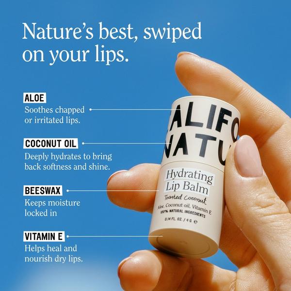 California Naturals Hydrating Lip Balm - Toasted Coconut #4