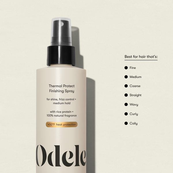 Odele Thermal Protect Finishing Spray for Shine, Frizz Control + Medium Hold #3