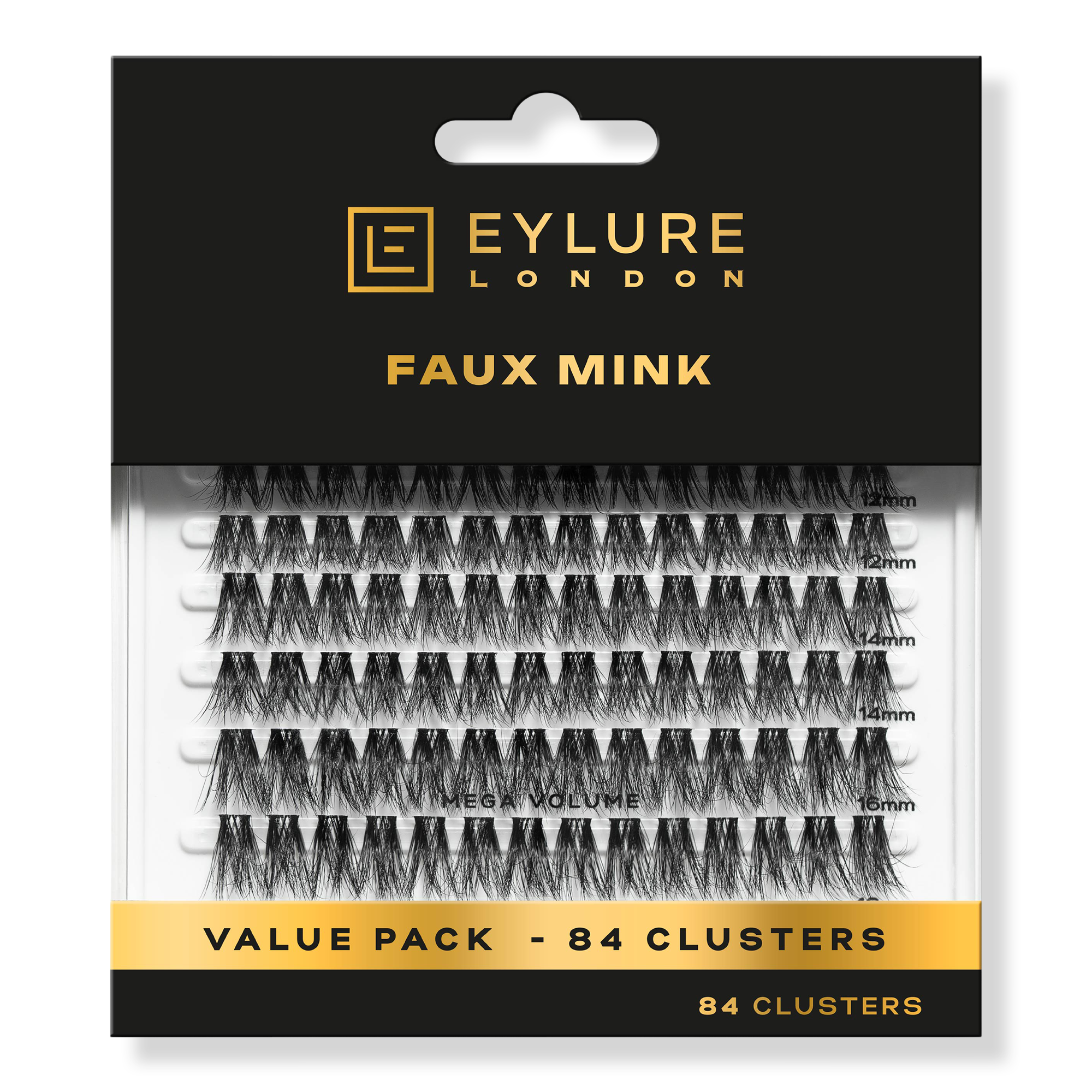 Eylure Luxe Faux Mink Mega Volume Eyelash Clusters Value Pack #1