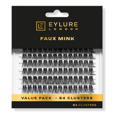 Eylure Luxe Faux Mink Mega Volume Eyelash Clusters Value Pack