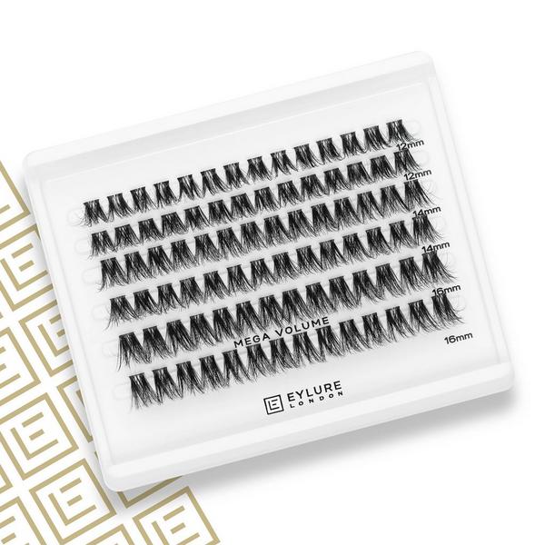 Eylure Luxe Faux Mink Mega Volume Eyelash Clusters Value Pack #2