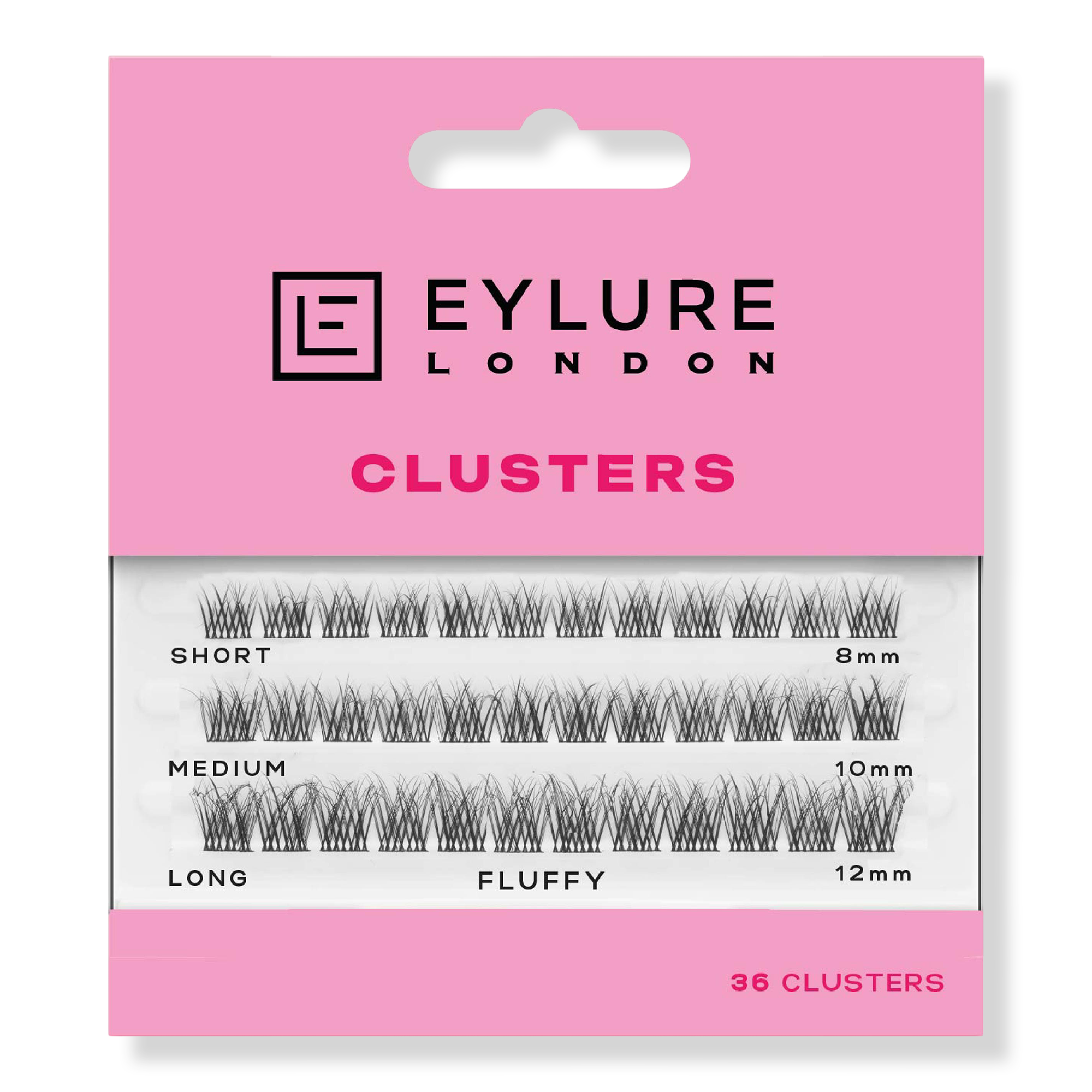 Eylure Fluffy Faux Mink Individual Cluster Eyelashes #1