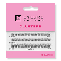 Fluffy Faux Mink Individual Cluster Eyelashes