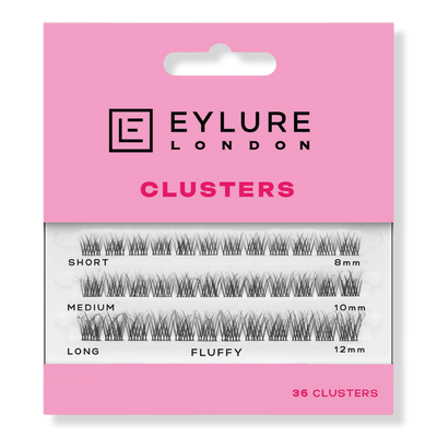 Eylure Fluffy Faux Mink Individual Cluster Eyelashes