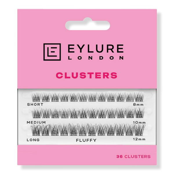 Eylure Fluffy Faux Mink Individual Cluster Eyelashes #1