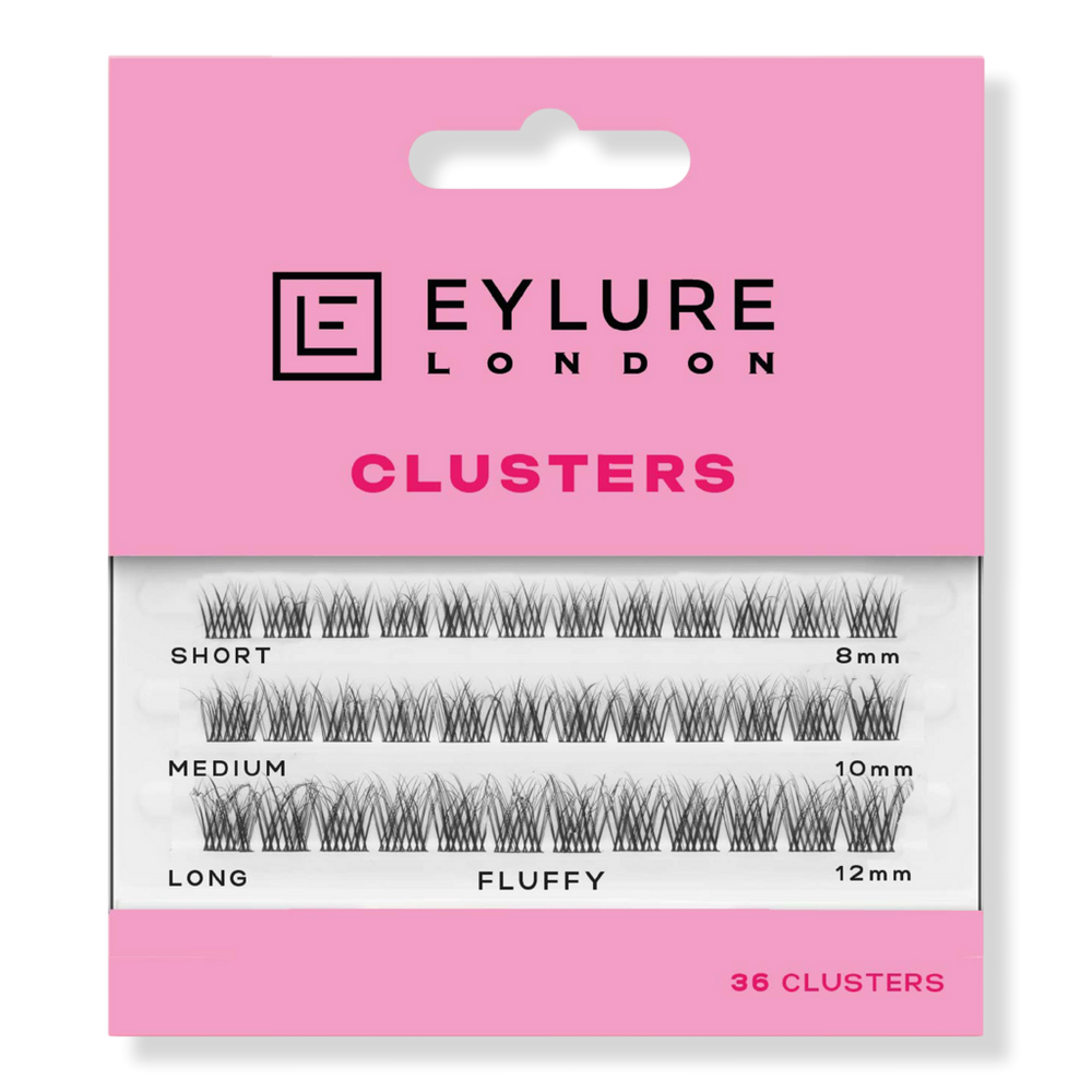 Eylure Fluffy Faux Mink Individual Cluster Eyelashes