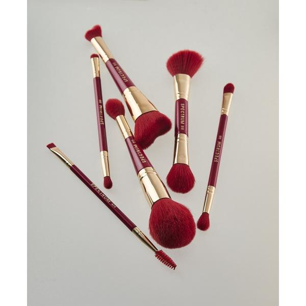 Spectrum Very Cherry 10 Piece Makeup Brush, Sponge & Puff Set #4