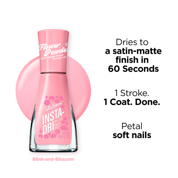 Sally Hansen Insta-Dri Flower Powder Limited-Edtion Nail Polish Collection #4