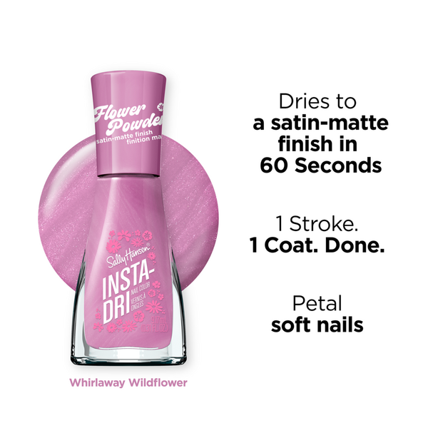 Sally Hansen Insta-Dri Flower Powder Limited-Edtion Nail Polish Collection #4