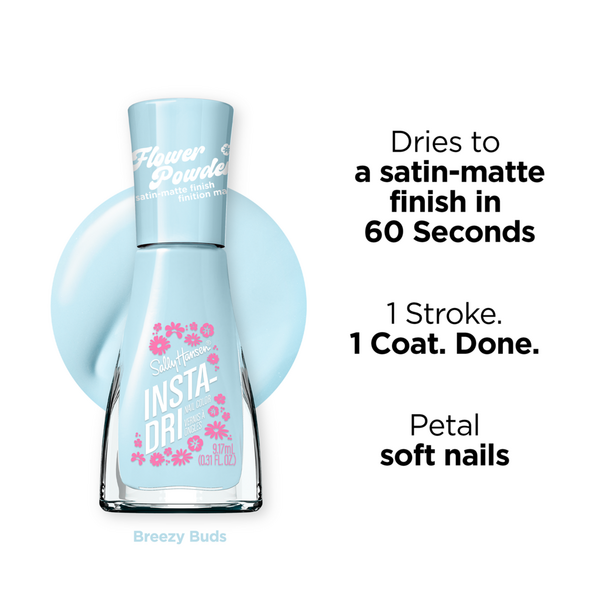 Sally Hansen Insta-Dri Flower Powder Limited-Edtion Nail Polish Collection #4