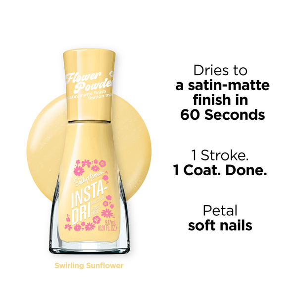 Sally Hansen Insta-Dri Flower Powder Limited-Edtion Nail Polish Collection #4