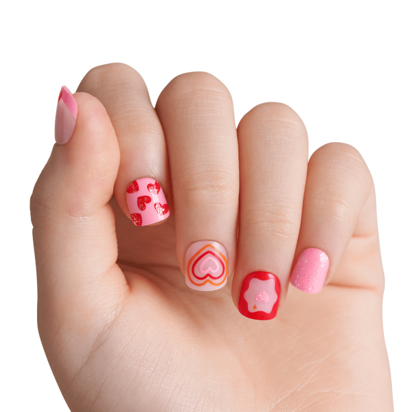 Kiss imPRESS Mini Valentine's Day Press On Nails for Kids #4