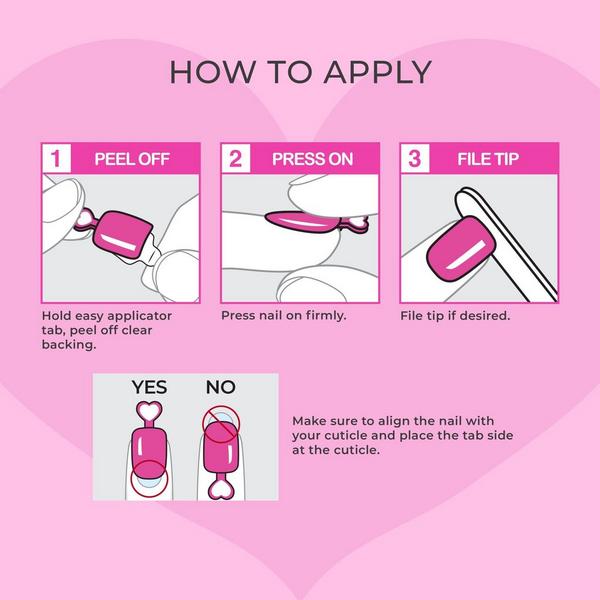 Kiss imPRESS Mini Valentine's Day Press On Nails for Kids #6