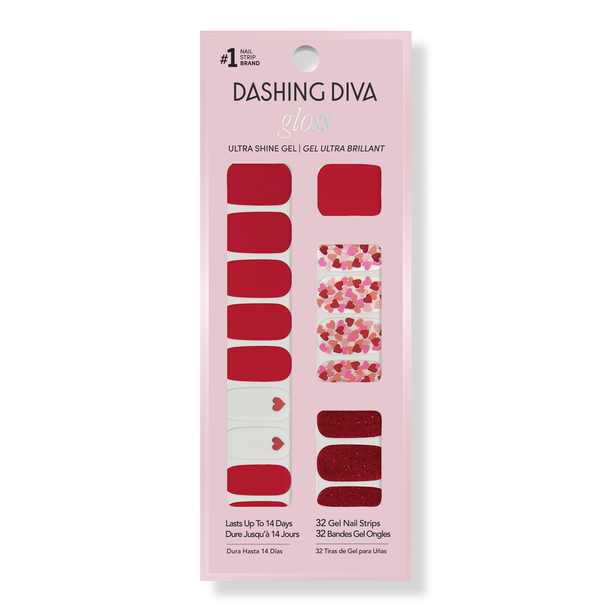 Dashing Diva GLOSS, Gel Nail Polish Strips, Girl Crush #1