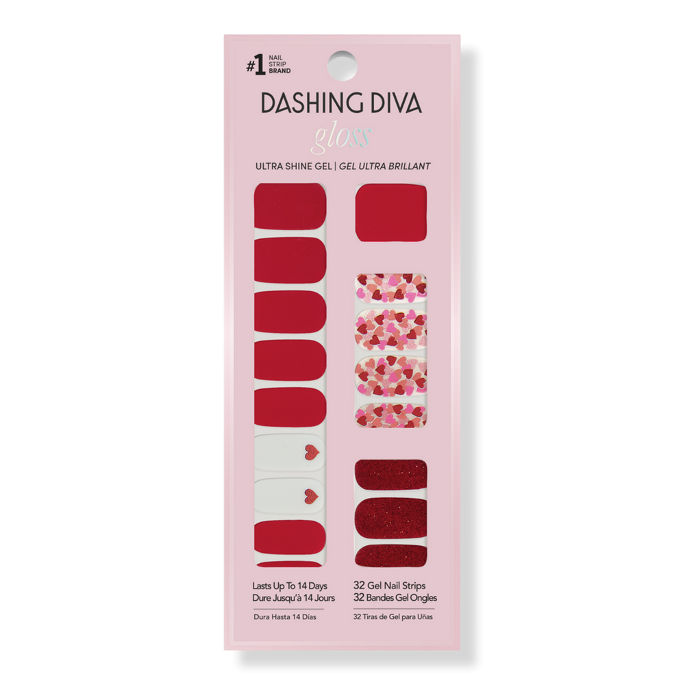 Dashing Diva GLOSS, Gel Nail Polish Strips, Girl Crush