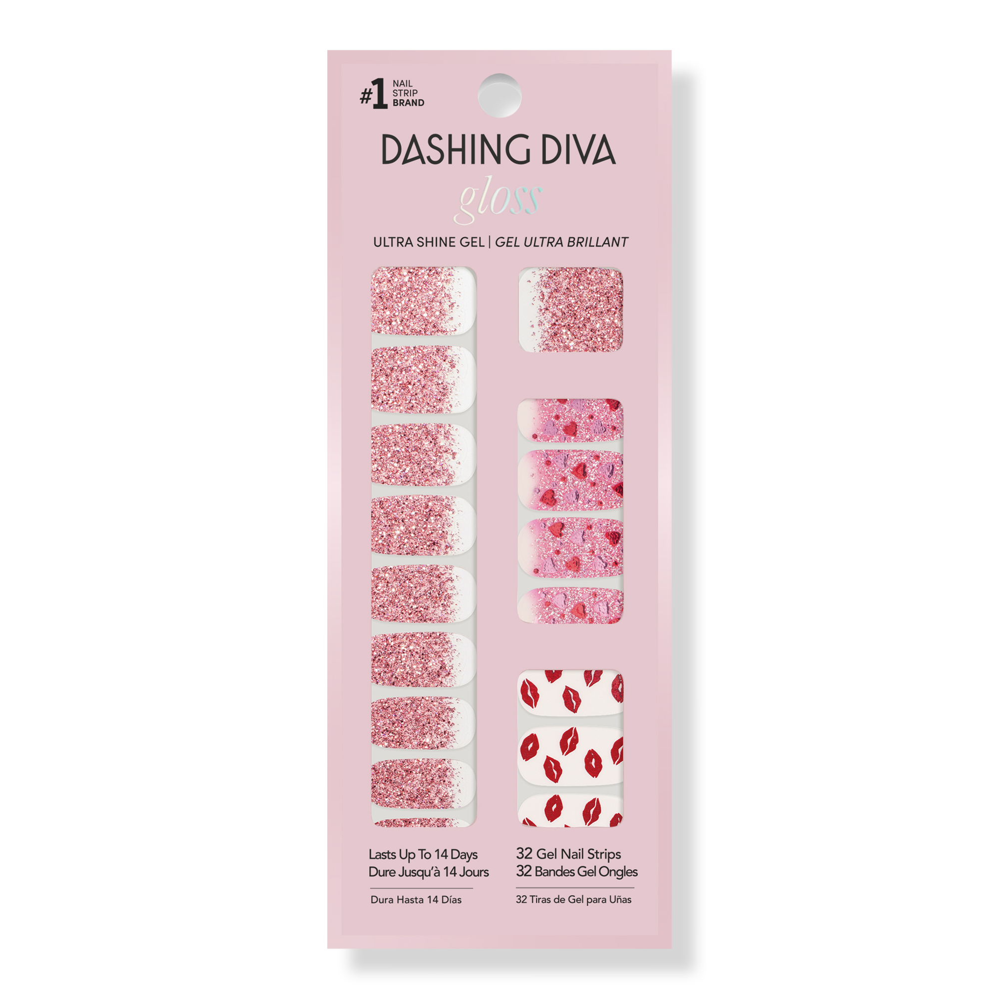 Dashing Diva GLOSS, Gel Nail Polish Strips, Queen Spirit #1