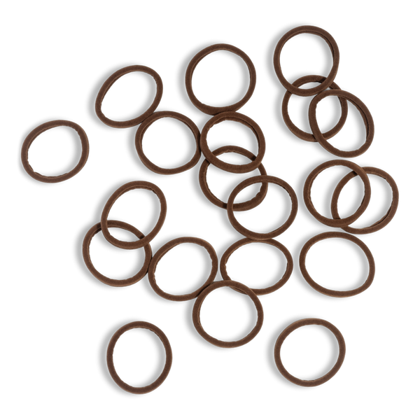 Kitsch Recycled Fabric Seamless Hair Elastics 20pc Set #3