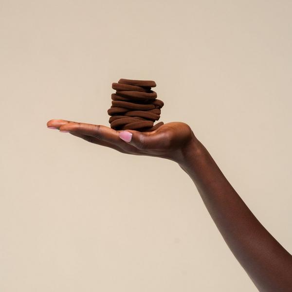 Kitsch Recycled Fabric Seamless Hair Elastics 20pc Set #4