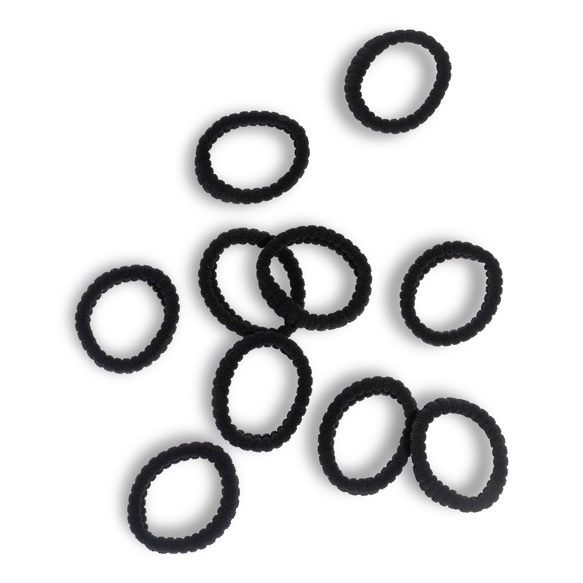 Recycled Fabric Ribbed Hair Elastics - thumbnail 3