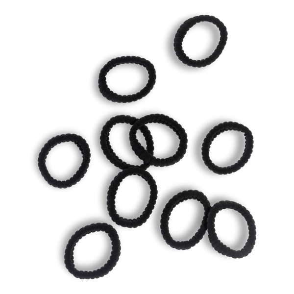 Kitsch Recycled Fabric Ribbed Hair Elastics #2