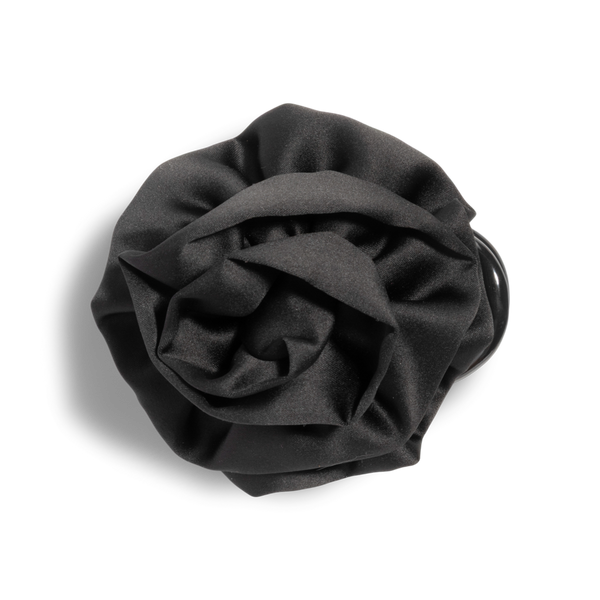 Kitsch Satin Rosette Medium Flat Cloud Clip #2