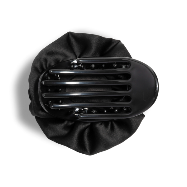 Kitsch Satin Rosette Medium Flat Cloud Clip #3