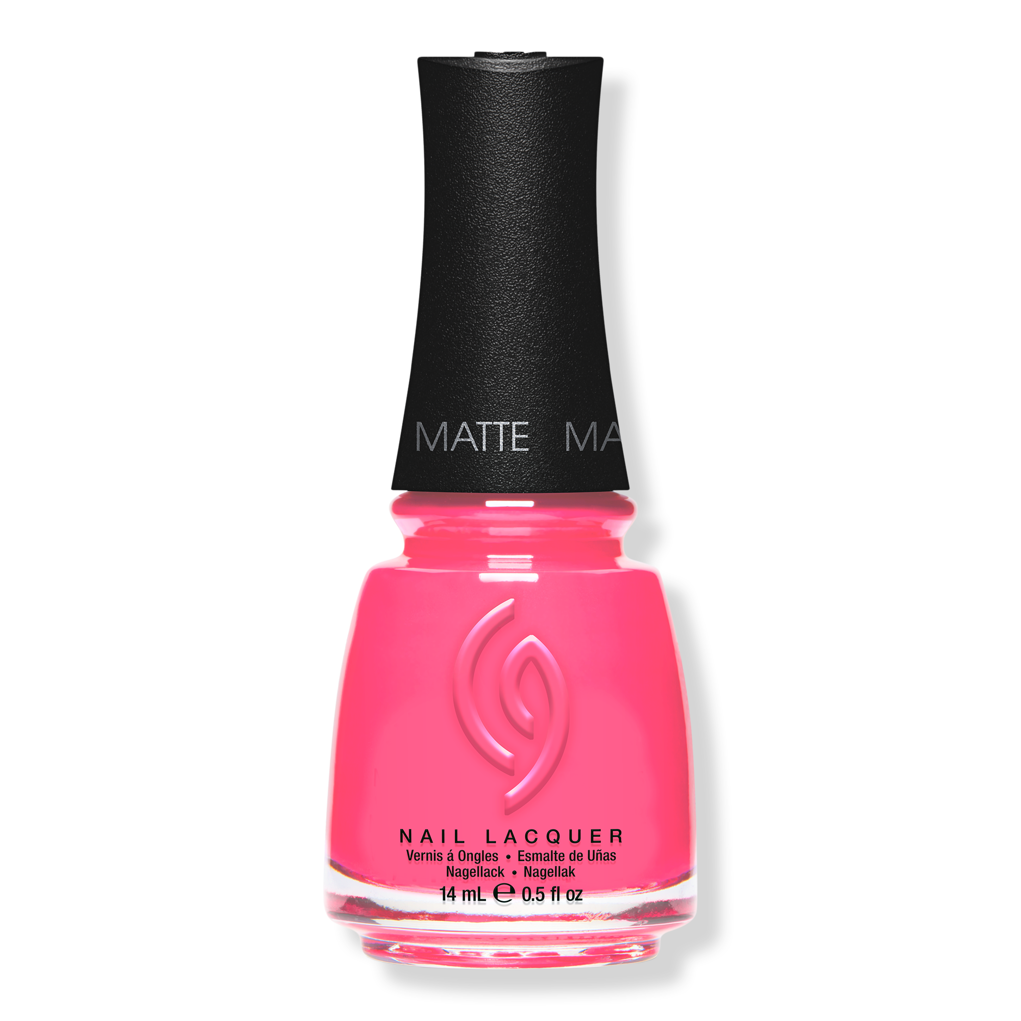 China Glaze Mega Pigment Nail Lacquer, Mattes #1