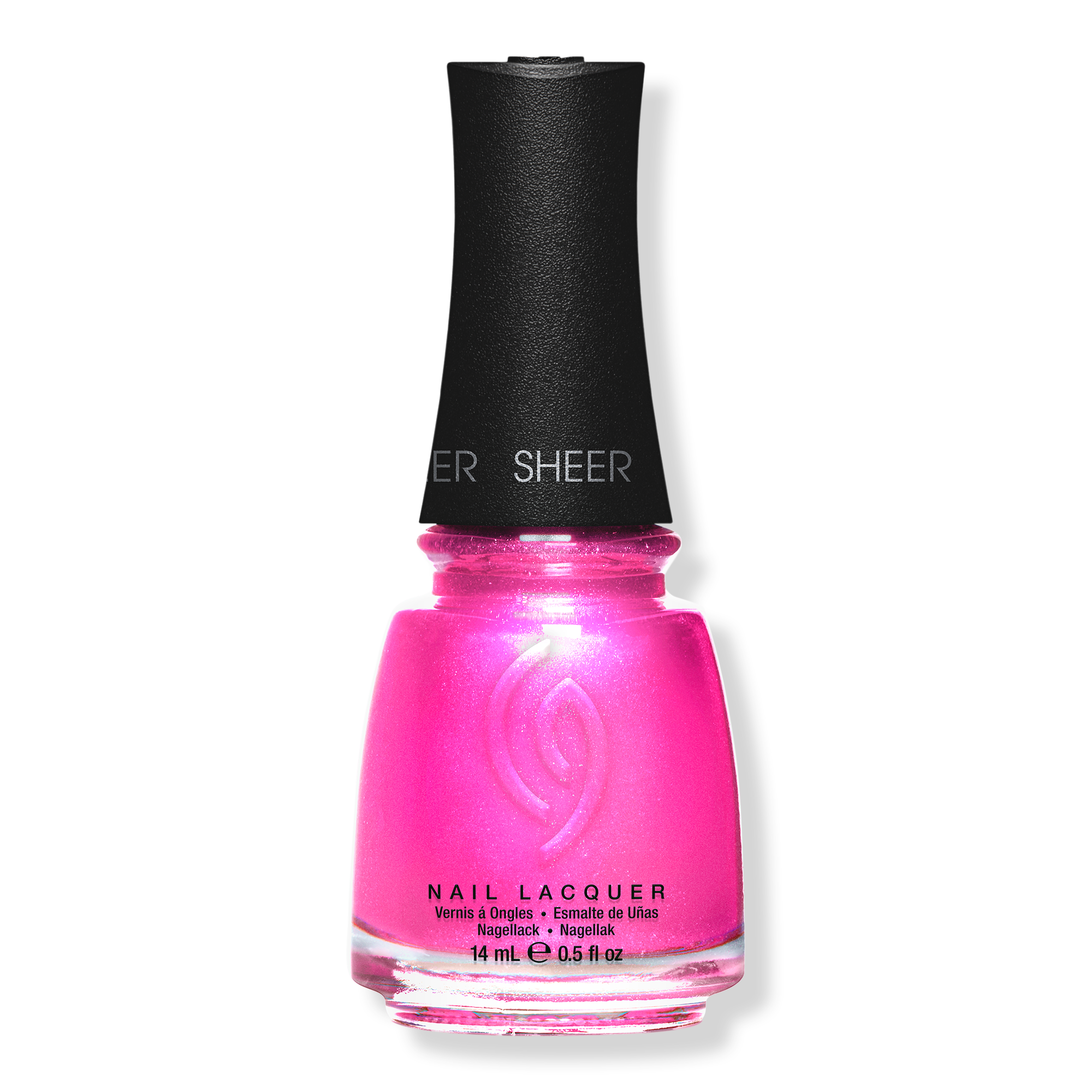 China Glaze Mega Pigment Nail Lacquer, Sheers #1