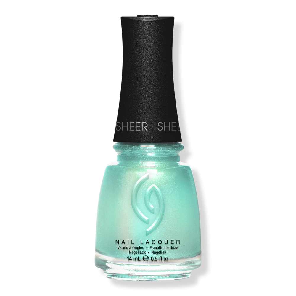 China Glaze Mega Pigment Nail Lacquer, Sheers - Read Receipts