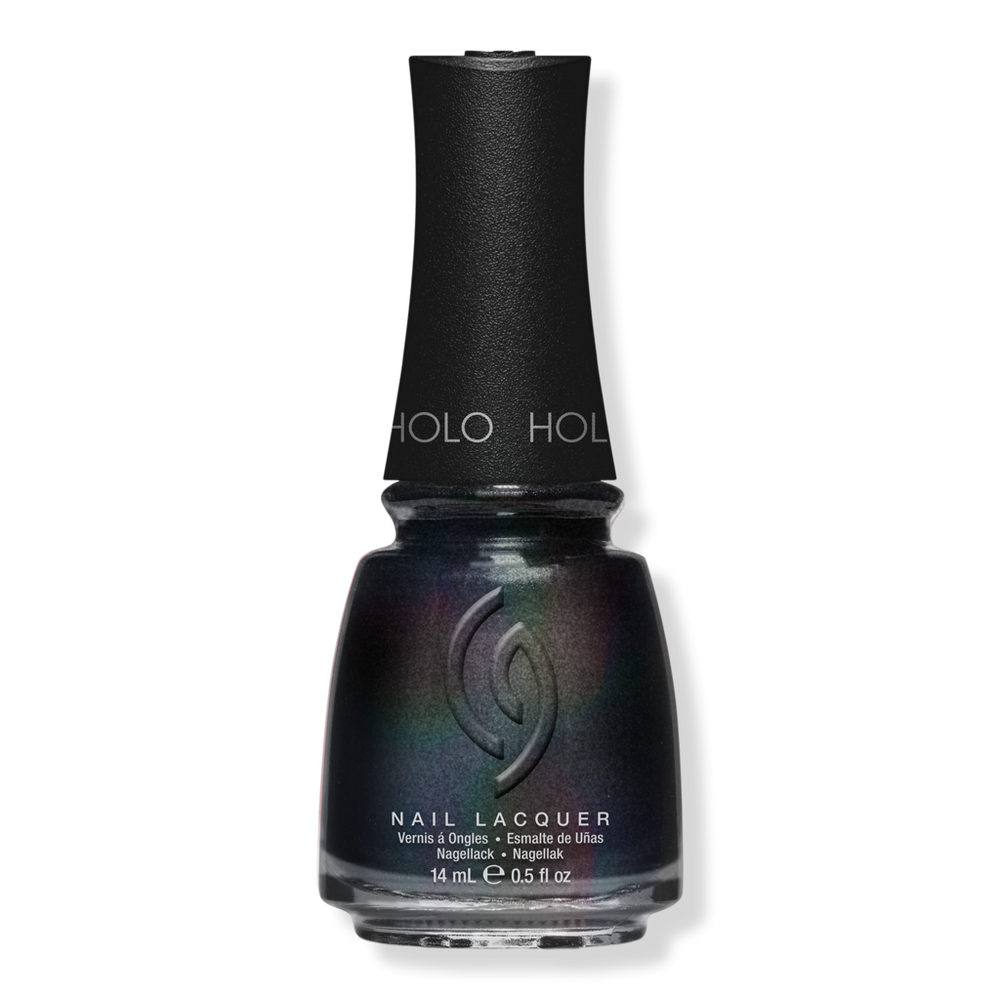 China Glaze Mega Pigment Nail Lacquer, Holographics - Shadow Banned