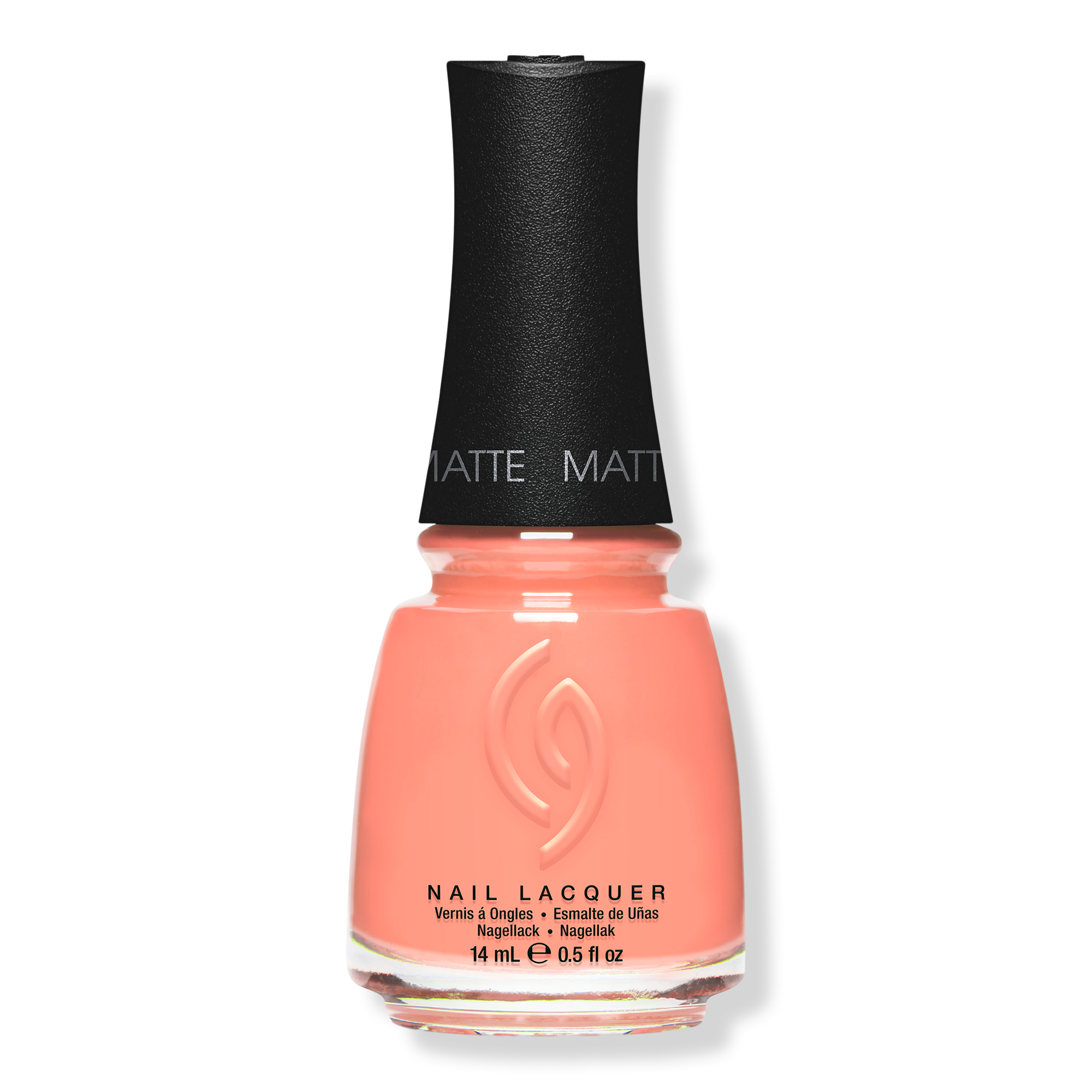 China Glaze Mega Pigment Nail Lacquer, Mattes #1