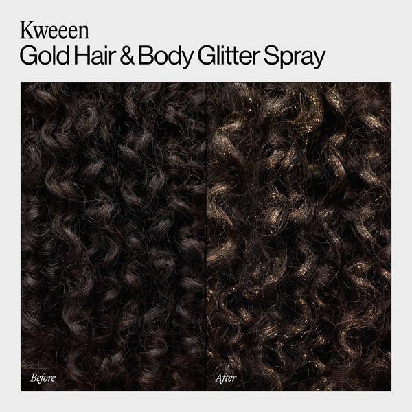 Eva Nyc Kweeen Gold Hair & Body Glitter Spray #4