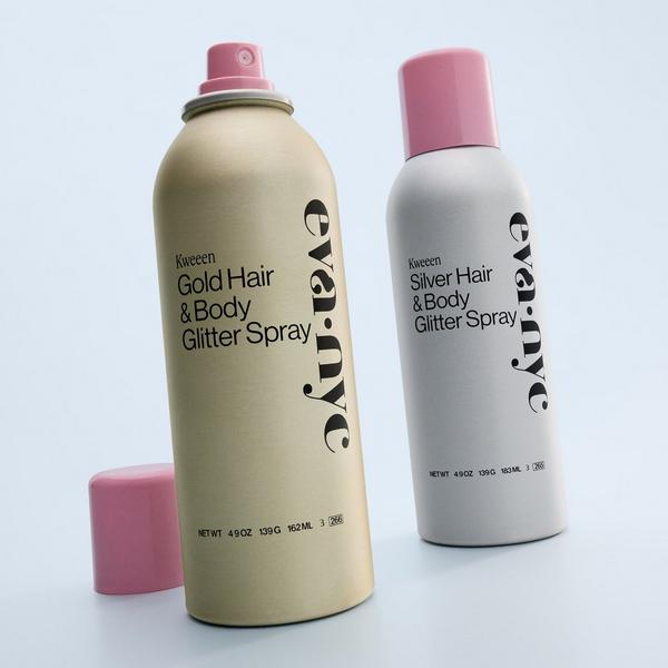 Eva Nyc Kweeen Gold Hair & Body Glitter Spray #6