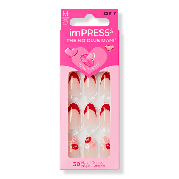 Kiss imPRESS Design Valentine's Day Press On Nails #1