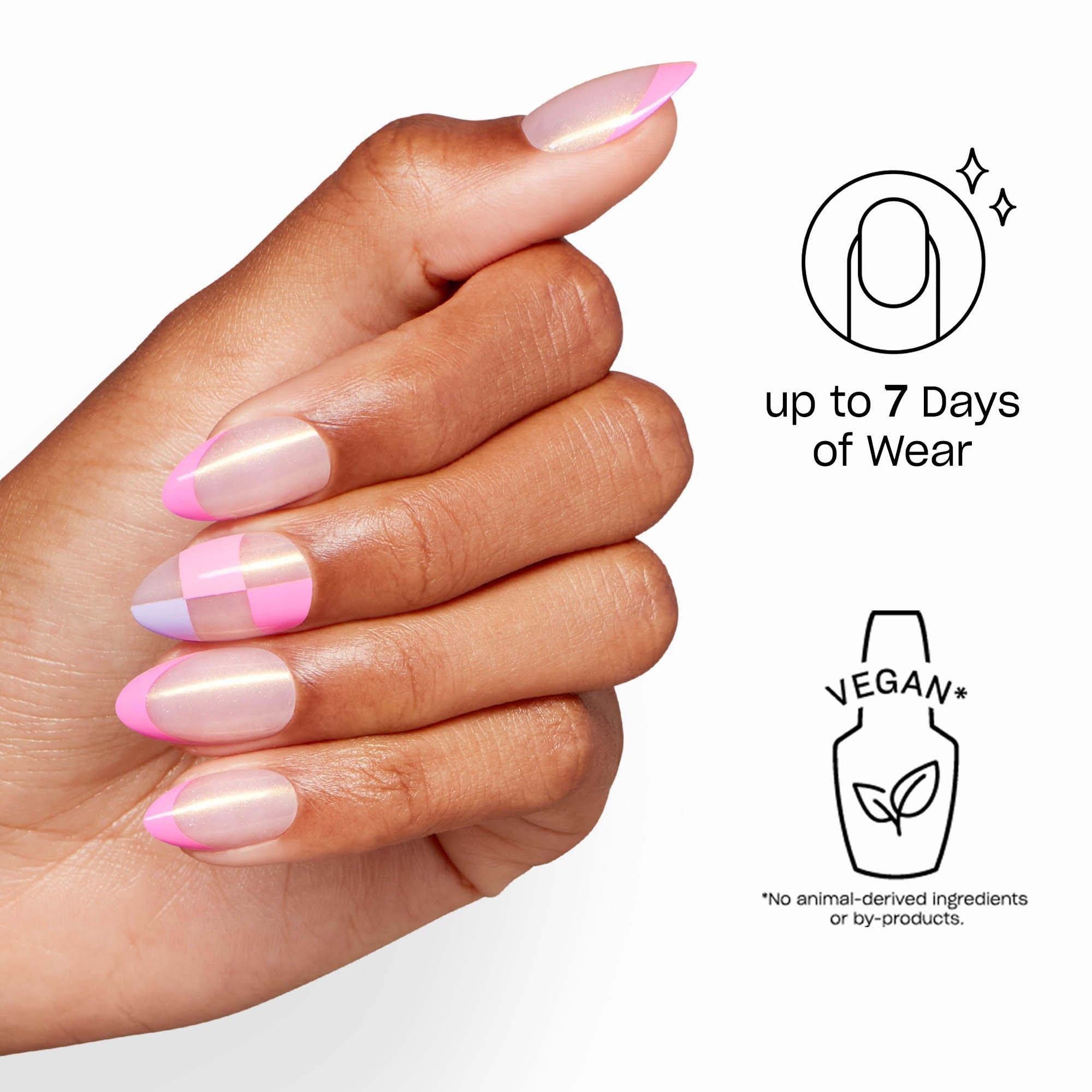 Накладные ногти OPI Sticking Point, цвет: Клетчатый — фото 6