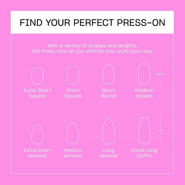 OPI Sticking Point Press On Nails #8