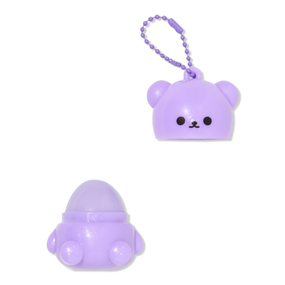 Sweet & Shimmer Grape Fizz Teddy Lip Balm - Purple